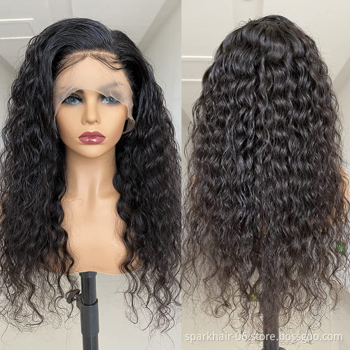 Wholesale Brazilian Lace Front Wigs Cuticle Aligned Virgin Hair Full Lace Closure Wigs Vendor Human Hair Wigs For Black Women